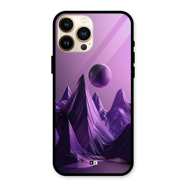 Mystical Landscape Glass Back Case for iPhone 13 Pro Max