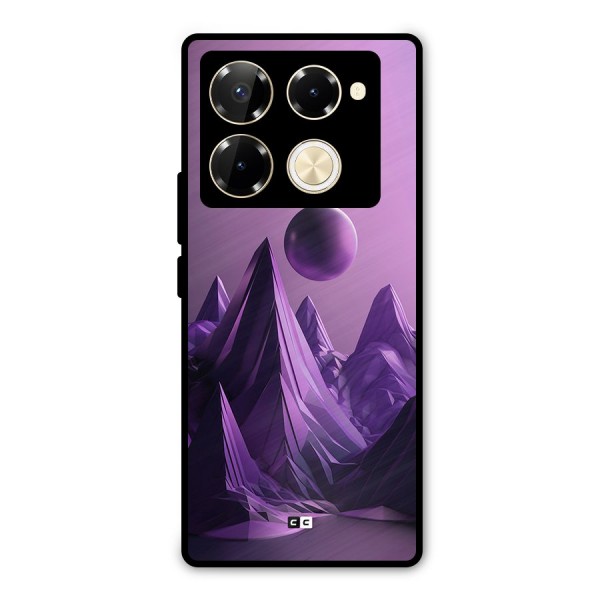 Mystical Landscape Metal Back Case for Infinix Note 40 Pro Plus