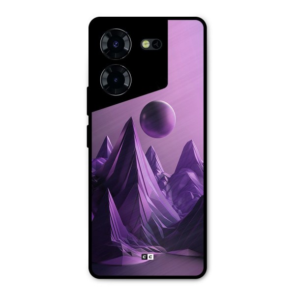 Mystical Landscape Metal Back Case for Tecno Pova 5 Pro 5G
