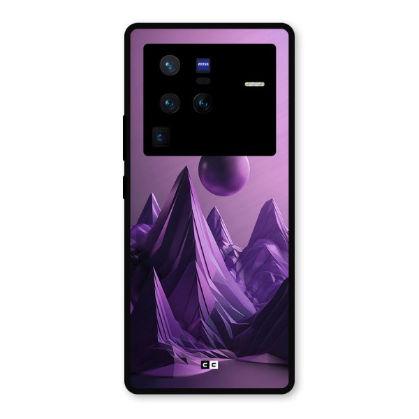 Mystical Landscape Metal Back Case for Vivo X80 Pro