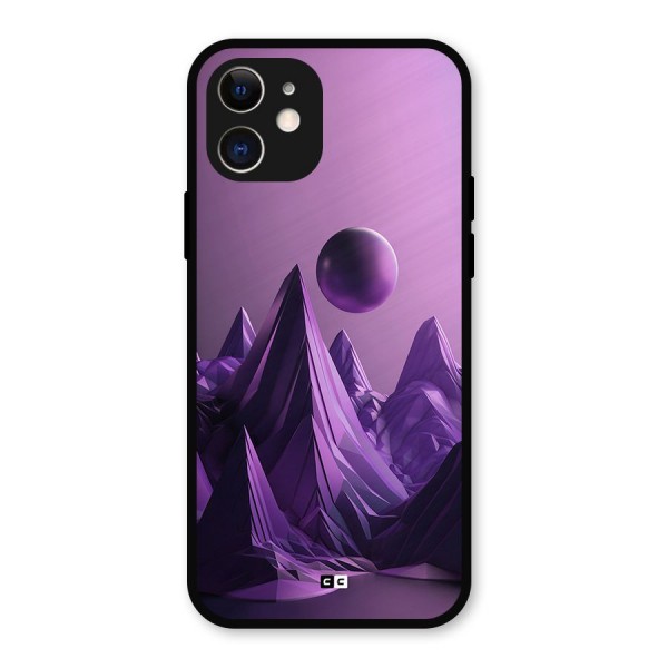 Mystical Landscape Metal Back Case for iPhone 12