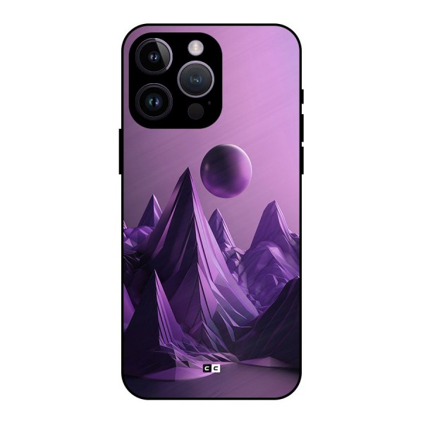 Mystical Landscape Metal Back Case for iPhone 14 Pro Max