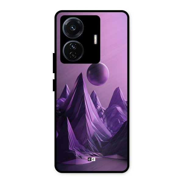 Mystical Landscape Metal Back Case for iQOO Z6