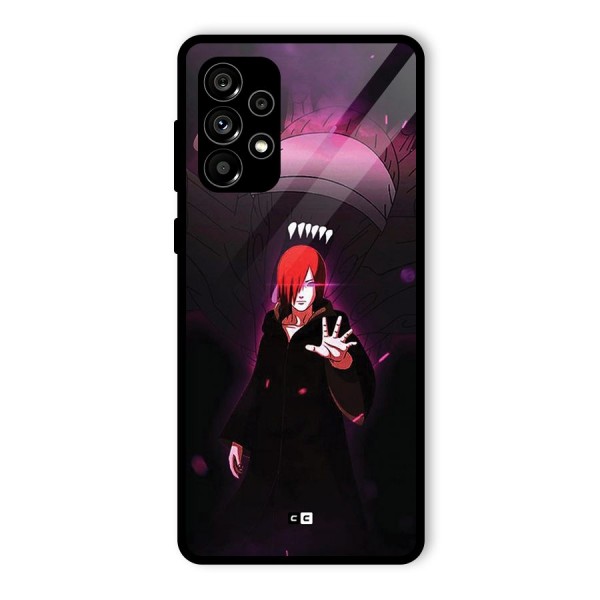 Nagato Fighting Glass Back Case for Galaxy A73 5G