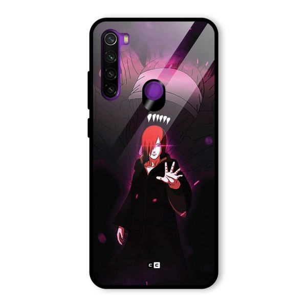 Nagato Fighting Glass Back Case for Redmi Note 8