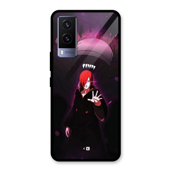 Nagato Fighting Glass Back Case for Vivo V21e 5G