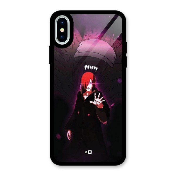Nagato Fighting Glass Back Case for iPhone XS