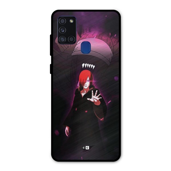 Nagato Fighting Metal Back Case for Galaxy A21s