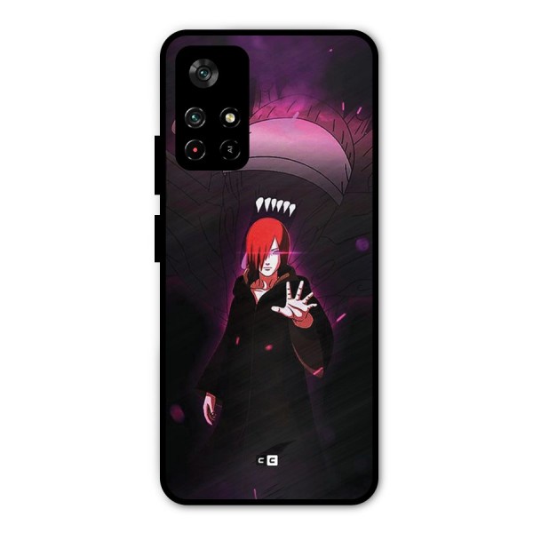 Nagato Fighting Metal Back Case for Poco M4 Pro 5G