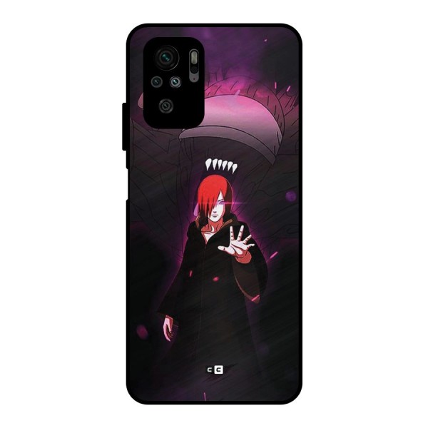Nagato Fighting Metal Back Case for Redmi Note 10
