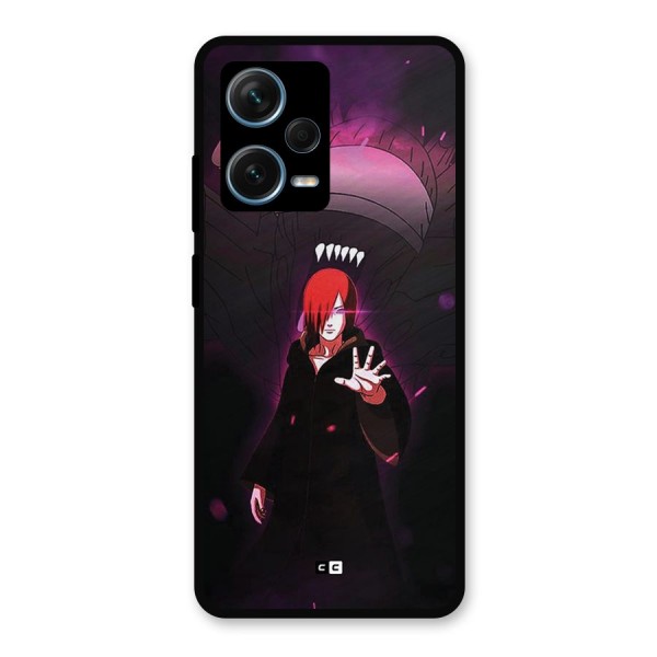 Nagato Fighting Metal Back Case for Redmi Note 12 Pro Plus 5G
