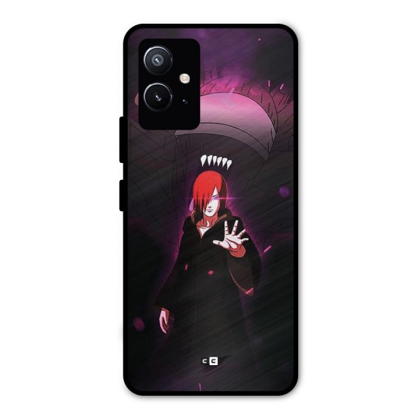 Nagato Fighting Metal Back Case for Vivo T1 5G