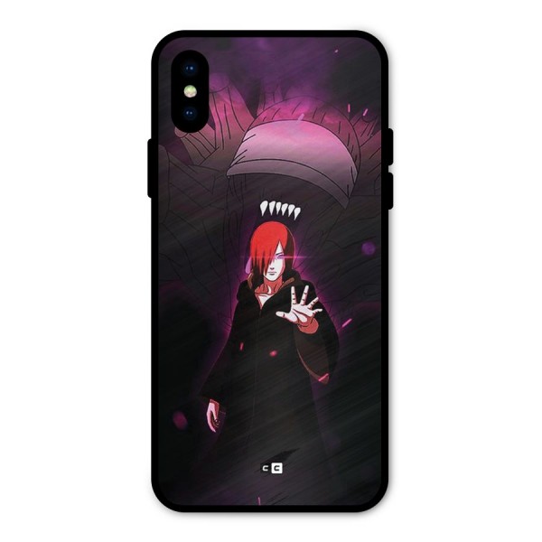 Nagato Fighting Metal Back Case for iPhone X