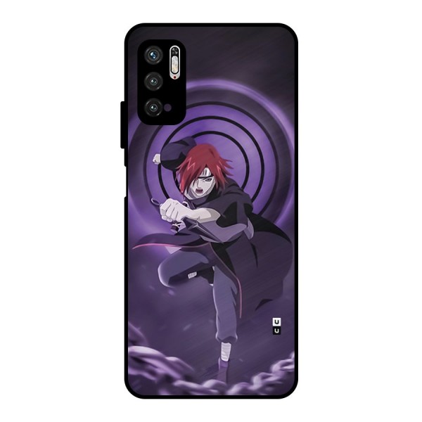 Nagato Using Rennegan Metal Back Case for Poco M3 Pro 5G