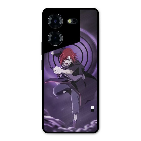 Nagato Using Rennegan Metal Back Case for Tecno Pova 5 Pro 5G