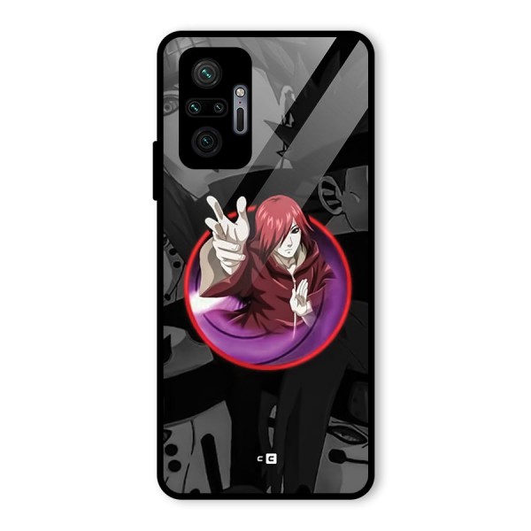 Nagato Uzumaki Glass Back Case for Redmi Note 10 Pro Max