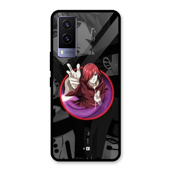 Nagato Uzumaki Glass Back Case for Vivo V21e 5G