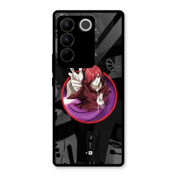 Nagato Uzumaki Glass Back Case for Vivo V27