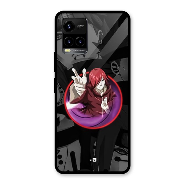 Nagato Uzumaki Glass Back Case for Vivo Y33s