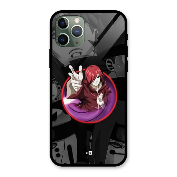 Nagato Uzumaki Glass Back Case for iPhone 11 Pro