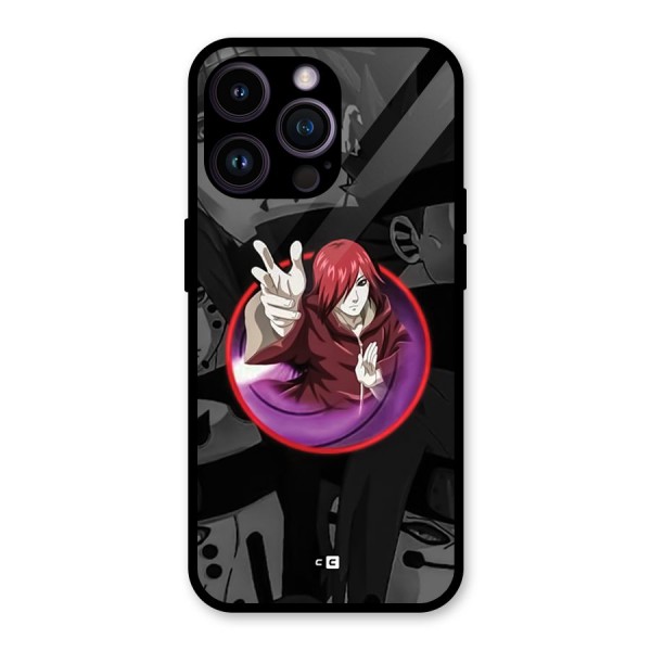 Nagato Uzumaki Glass Back Case for iPhone 14 Pro Max