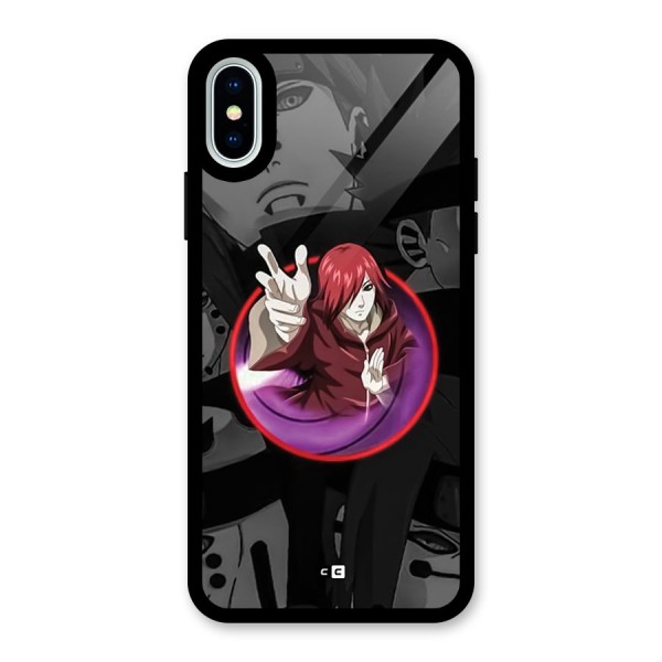 Nagato Uzumaki Glass Back Case for iPhone X