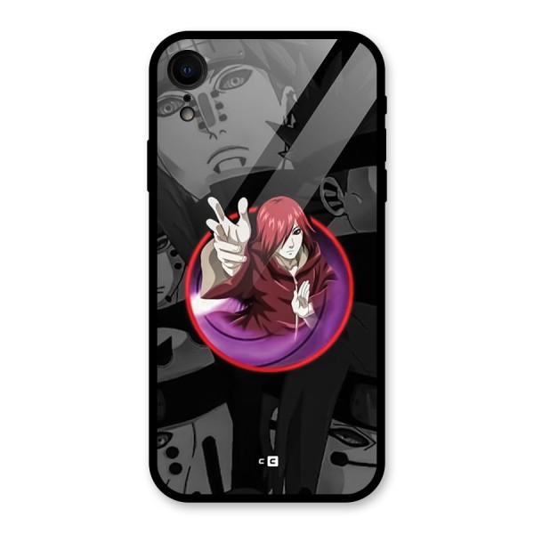 Nagato Uzumaki Glass Back Case for iPhone XR