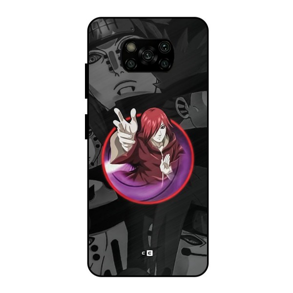 Nagato Uzumaki Metal Back Case for Poco X3