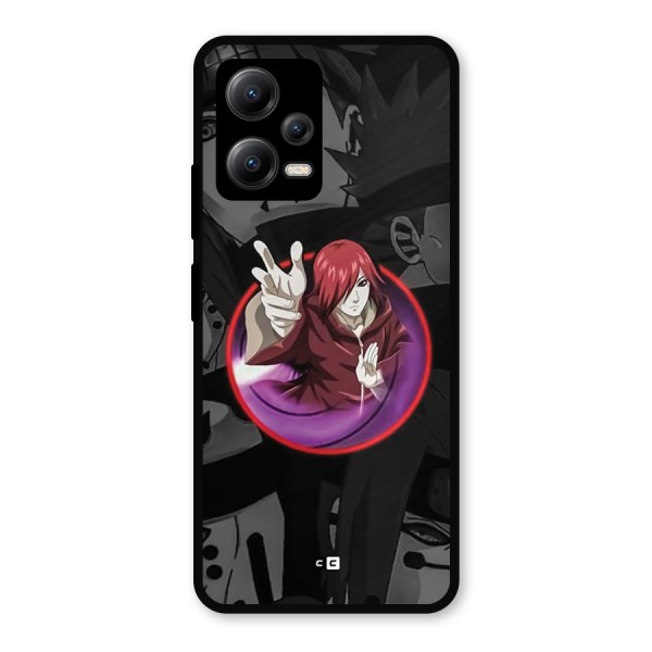 Nagato Uzumaki Metal Back Case for Poco X5
