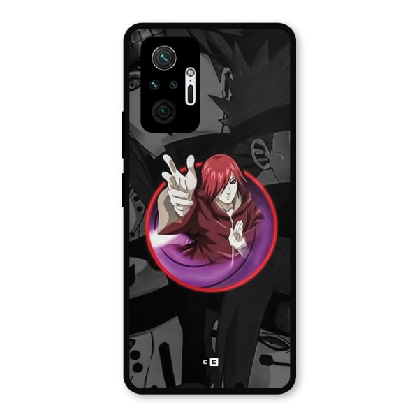 Nagato Uzumaki Metal Back Case for Redmi Note 10 Pro