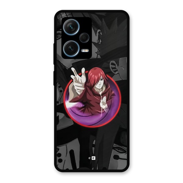 Nagato Uzumaki Metal Back Case for Redmi Note 12 Pro Plus 5G