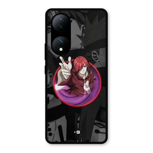 Nagato Uzumaki Metal Back Case for iQOO Z7s