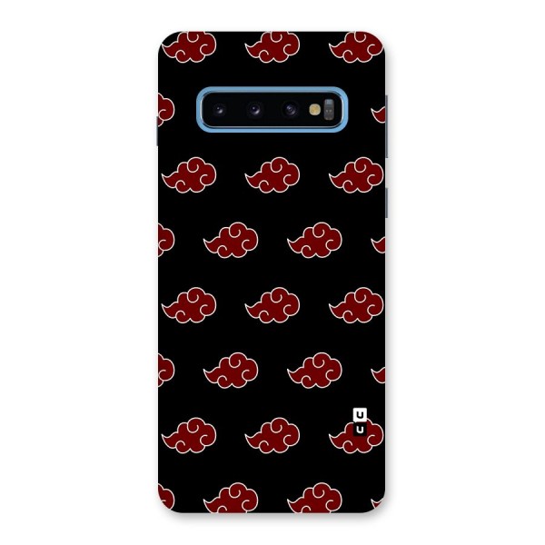 Naruto Akatsuki Pattern Back Case for Galaxy S10