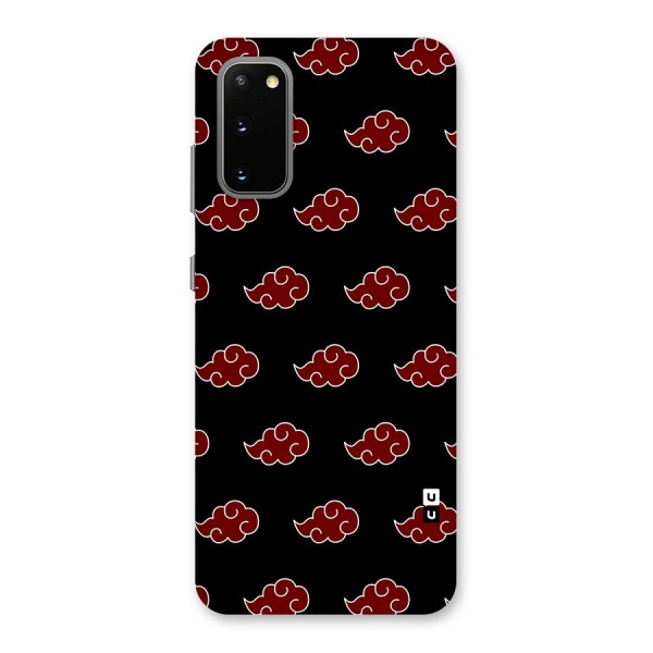 Naruto Akatsuki Pattern Back Case for Galaxy S20