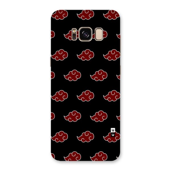 Naruto Akatsuki Pattern Back Case for Galaxy S8