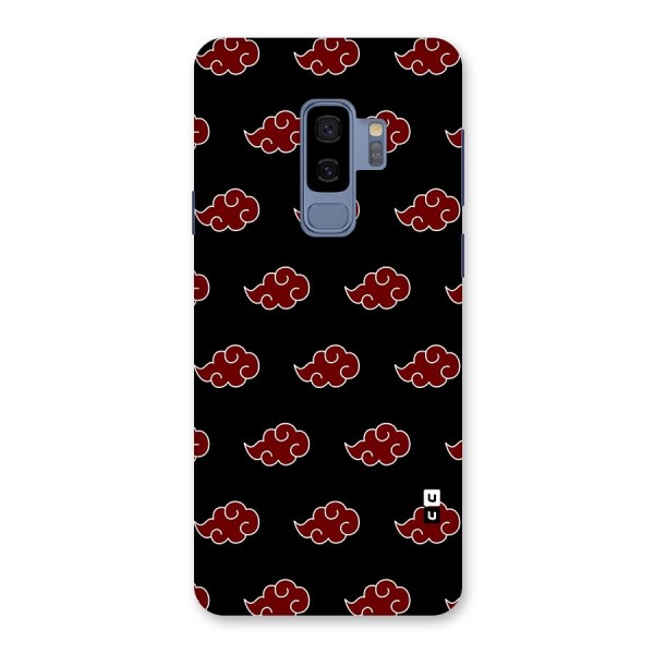 Naruto Akatsuki Pattern Back Case for Galaxy S9 Plus