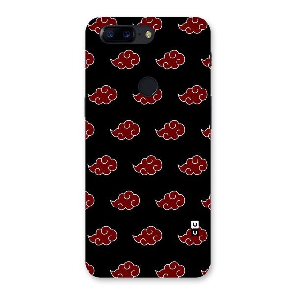 Naruto Akatsuki Pattern Back Case for OnePlus 5T