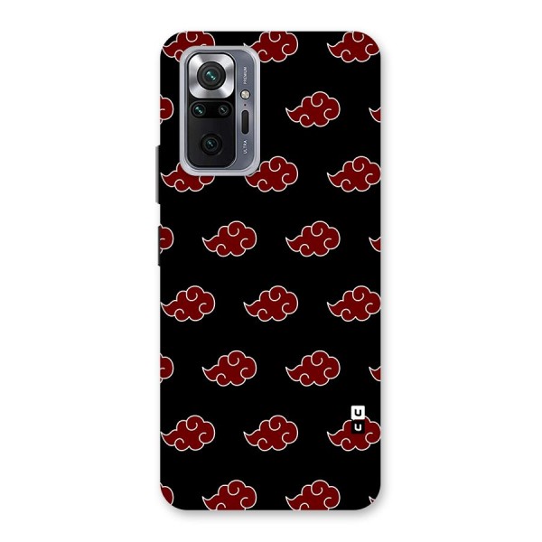 Naruto Akatsuki Pattern Back Case for Redmi Note 10 Pro