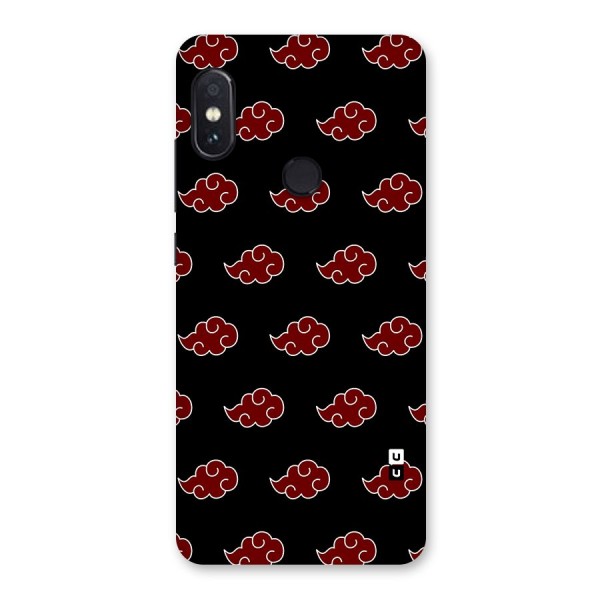 Naruto Akatsuki Pattern Back Case for Redmi Note 5 Pro