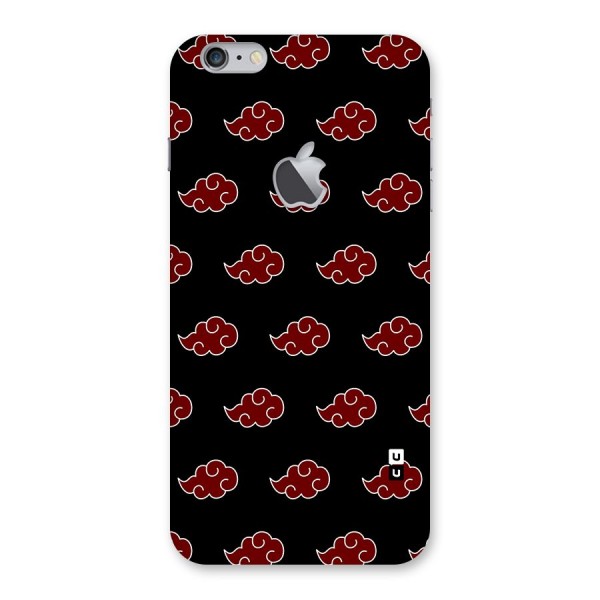 Naruto Akatsuki Pattern Back Case for iPhone 6 Plus 6S Plus Logo Cut