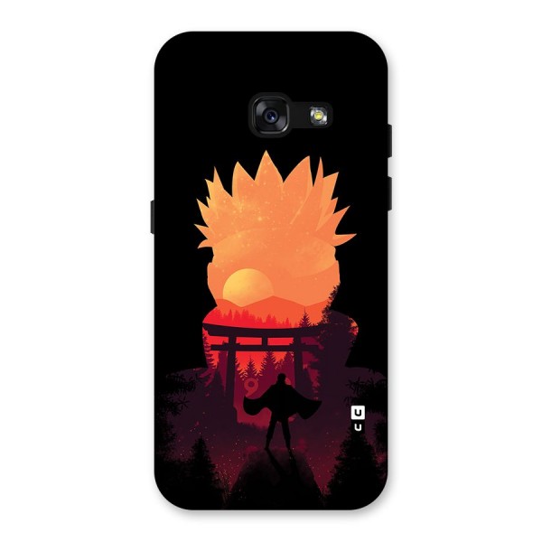 Naruto Anime Sunset Art Back Case for Galaxy A3 (2017)