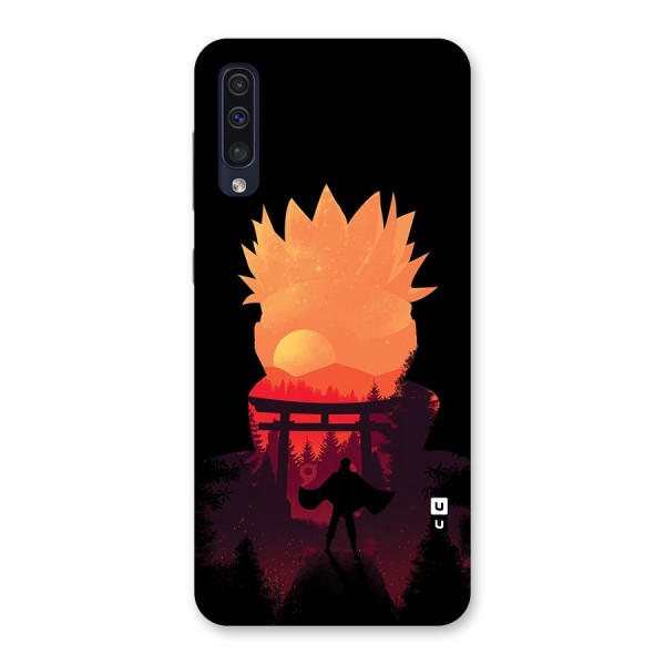 Naruto Anime Sunset Art Back Case for Galaxy A50