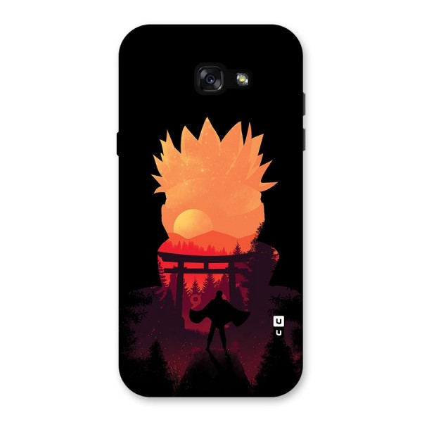 Naruto Anime Sunset Art Back Case for Galaxy A7 (2017)