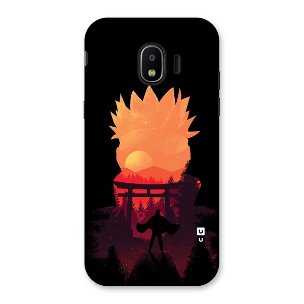 Naruto Anime Sunset Art Back Case for Galaxy J2 Pro 2018