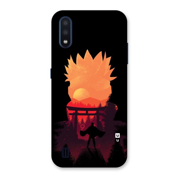 Naruto Anime Sunset Art Back Case for Galaxy M01