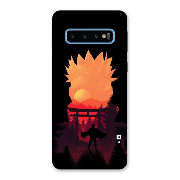 Naruto Anime Sunset Art Back Case for Galaxy S10