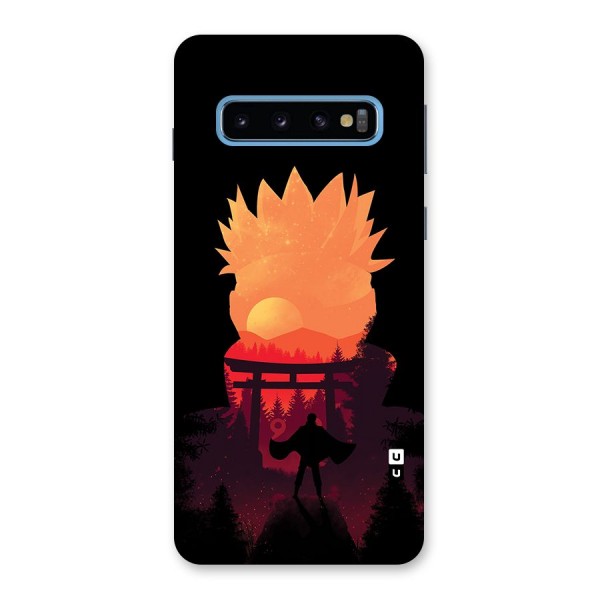 Naruto Anime Sunset Art Back Case for Galaxy S10