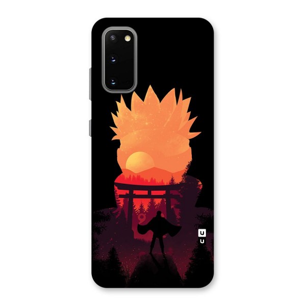 Naruto Anime Sunset Art Back Case for Galaxy S20
