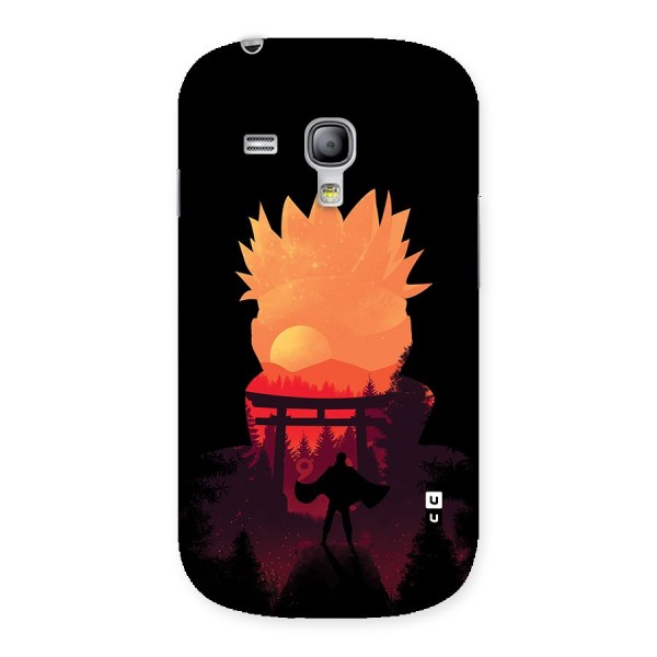Naruto Anime Sunset Art Back Case for Galaxy S3 Mini