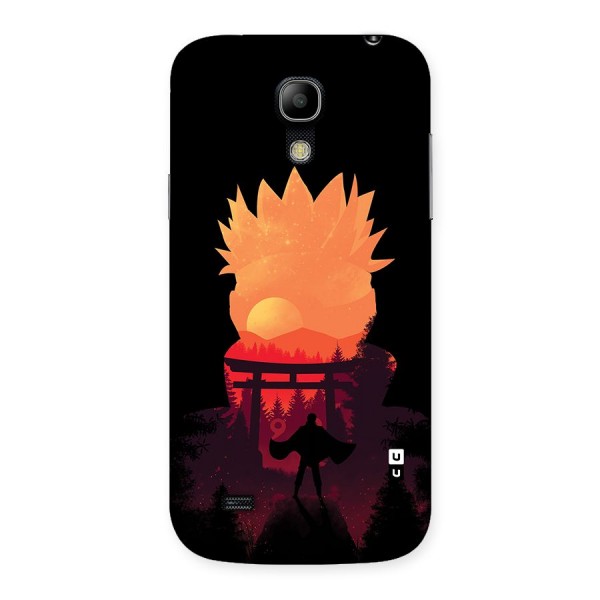 Naruto Anime Sunset Art Back Case for Galaxy S4 Mini